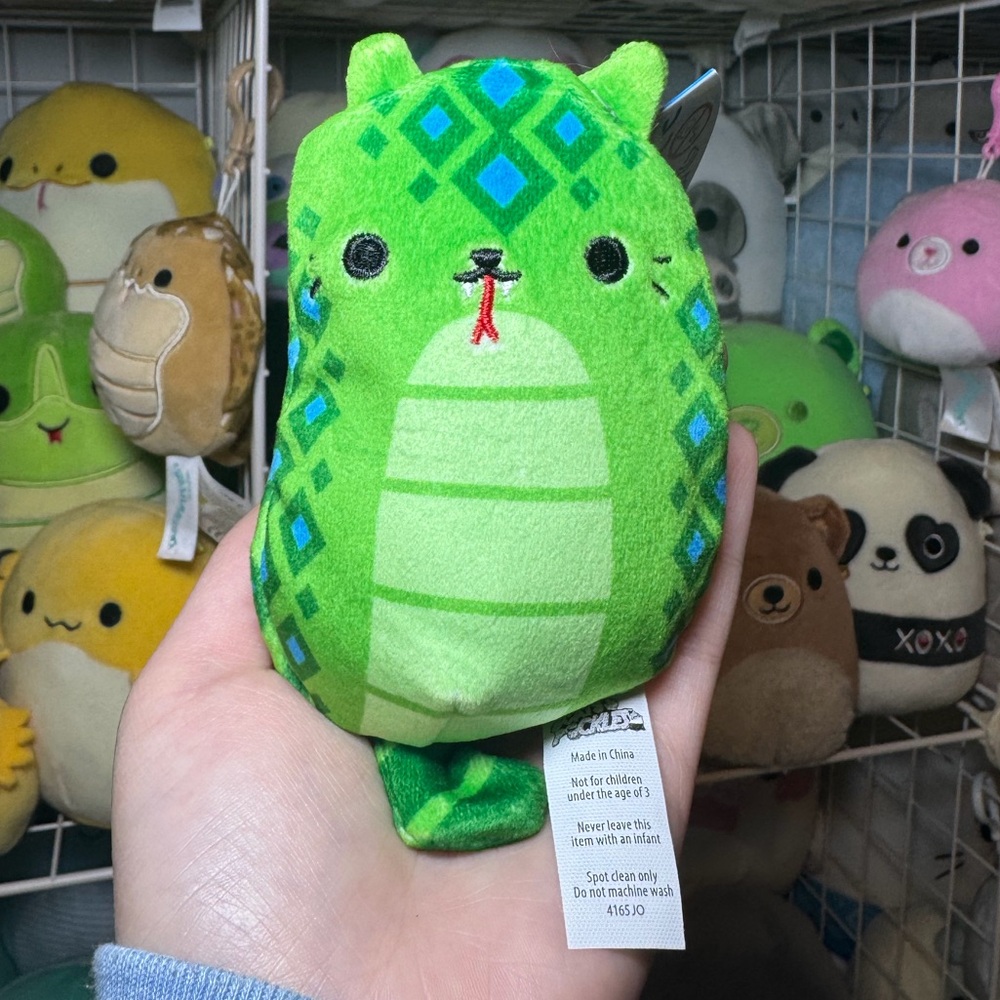 Cats vs Pickles CVP by Cepia ‘Diamondback’ Bean 4” Stuffed Plush